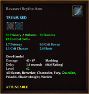 Ravasect Scythe-Arm