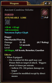 Ancient Combine Stiletto