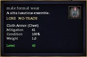 Male formal wear
