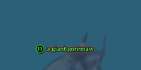 A giant goremaw