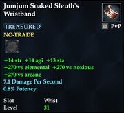 Jumjum Soaked Sleuth's Wristband