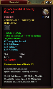 Tyrax's Bracelet of Polarity Reversal