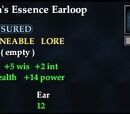 Slush's Essence Earloop