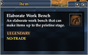 Elaborate Work Bench