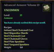 Advanced Armorer Volume 23