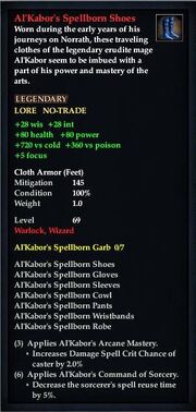 Al'Kabor's Spellborn Shoes