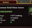 Rhenium Field Point Arrow