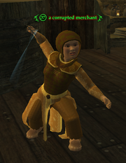 A corrupted merchant