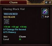 Oozing Black Vial
