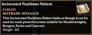 Incinerated Pauldrons Pattern