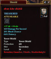 Ebon kite shield