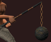 Safiya's flail of mercy (Equipped)
