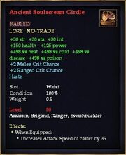 Ancient Soulscream Girdle