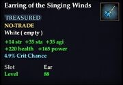 Earring of the Singing Winds