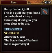 Harpy Feather Quill