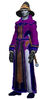 A fancy imported dress (Visible)