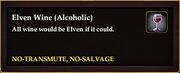 Elven Wine (Alcoholic)