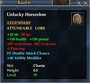 Unlucky Horseshoe