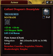 Gallant Dragoon's Breastplate