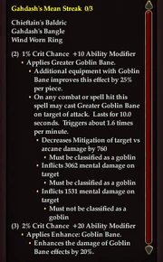 Gahdash's Mean Streak (Effects)