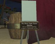 'King's Tomb Tavern' painting (Visible)