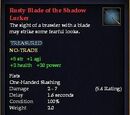 Rusty Blade of the Shadow Lurker