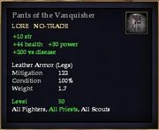 Pants of the Vanquisher