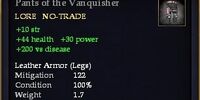 Pants of the Vanquisher