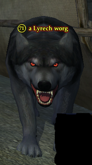 A Lyrech worg
