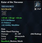 Katar of the Nocuous