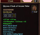 Qeynos Cloak of Arcane Valor
