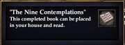 The Nine Contemplations (House Item from Quest)