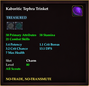Kaboritic Tephra Trinket