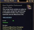 Rare Deathfist Darkruned Armor Plans