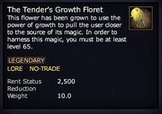 The Tender's Growth Floret