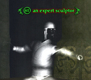 An expert sculptor