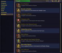 Quest Journal AA - Triumphs