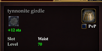 Tynnonite girdle