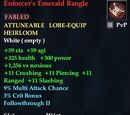 Enforcer's Emerald Bangle