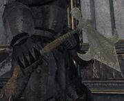 Polished Granite Tomahawk (equipped)