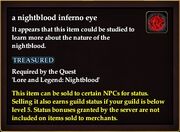 A nightblood inferno eye