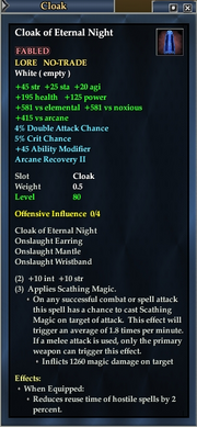 Cloak of Eternal Night