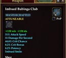 Imbued Bubinga Club