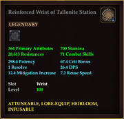 Reinforced Wrist of Tallonite Station