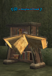 A misplaced book