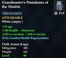 Grandmaster's Pantaloons of the Nimble
