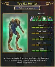 Tae Ew Hunter arena stats