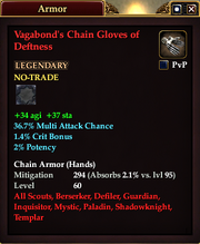 Vagabond's Chain Gloves of Deftness
