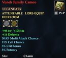 Vundr Family Cameo
