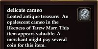 Delicate cameo
